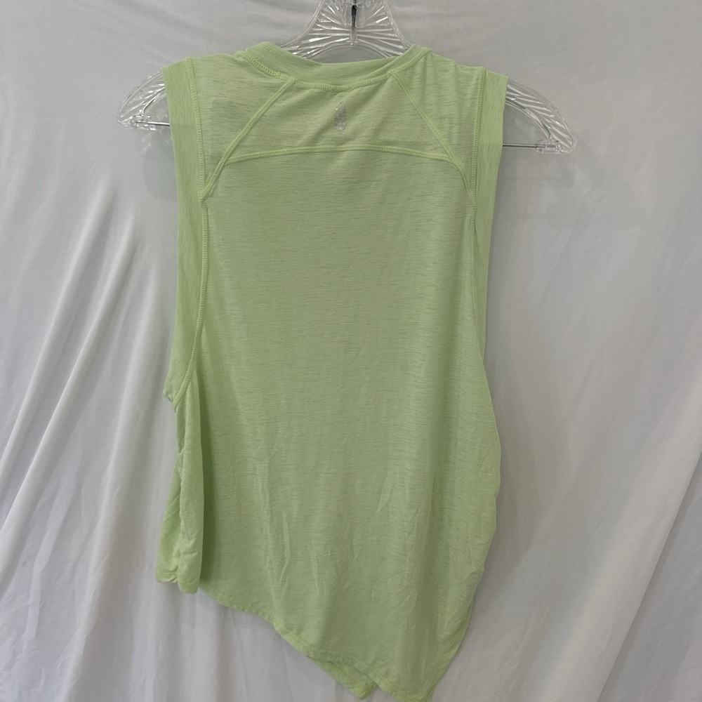 Free People Movement NWOT light green workout tank with side tie sz XS - Picture 5 of 6